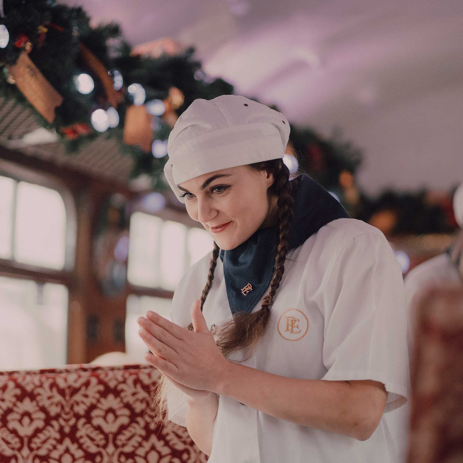 chef on board the polar express